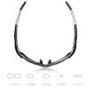 HULISLEM S1 Sport Polarized Sunglasses For Men Women Mens Womens Running Golf HULISLEM S1 Sport Polarized Sunglasses For Men Women Mens Womens Running Golf
