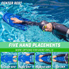 GOSPORTS SWIM KICKBOARD FOR SWIMMING TRAINING ADULT SIZE X5 POOL EXERCISE - BLUE