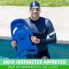 GOSPORTS SWIM KICKBOARD FOR SWIMMING TRAINING ADULT SIZE X5 POOL EXERCISE - BLUE
