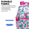 J WORLD MULTI-COMPARTMENT LAPTOP BACKPACK, PALM LEAVES, 18.5 X 13 X 7.5 New J WORLD MULTI-COMPARTMENT LAPTOP BACKPACK, PALM LEAVES, 18.5 X 13 X 7.5 New