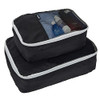 Wrangler 5 Piece Luggage & Travel Accessories Set, Black New Wrangler 5 Piece Luggage & Travel Accessories Set, Black New