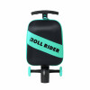 ROLL RIDER SOFTSIDE MEDIUM CHECKED SCOOTER SUITCASE - TEAL ROLL RIDER SOFTSIDE MEDIUM CHECKED SCOOTER SUITCASE - TEAL