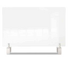 GHENT CLEAR PARTITION EXTENDER WITH ATTACHED CLAMP 29 X 3.88 X 30 THERMOPLASTIC New GHENT CLEAR PARTITION EXTENDER WITH ATTACHED CLAMP 29 X 3.88 X 30 THERMOPLASTIC New