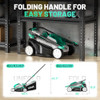 LITHELI CORDLESS LAWN MOWER 13" 5 HEIGHTS 20V BRUSHLESS MOTOR E1-L33LMBC - GREEN LITHELI CORDLESS LAWN MOWER 13" 5 HEIGHTS 20V BRUSHLESS MOTOR E1-L33LMBC - GREEN