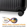 MIAMI CARRYON OCEAN 20 INCH POLYCARBONATE CARRY-ON SUITCASE CARE KIT - BLACK MIAMI CARRYON OCEAN 20 INCH POLYCARBONATE CARRY-ON SUITCASE CARE KIT - BLACK
