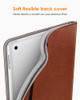 DTTO for iPad Mini 4 Case Premium Leather Folio Stand Cover Case - Brown DTTO for iPad Mini 4 Case Premium Leather Folio Stand Cover Case - Brown