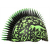 ML-009S Raskullz Mohawk Helmet 48-52cm - Green/Black New