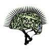 ML-009S Raskullz Mohawk Helmet 48-52cm - Green/Black New