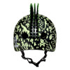 ML-009S Raskullz Mohawk Helmet 48-52cm - Green/Black New