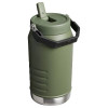 STANLEY 64OZ ICEFLOW FLIP STRAW JUG - DARK OLIVE GREEN New