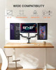 ERGEAR TRIPLE MONITOR MOUNT HOLDER EGTS5B - BLACK ERGEAR TRIPLE MONITOR MOUNT HOLDER EGTS5B - BLACK