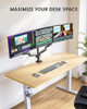 ERGEAR TRIPLE MONITOR MOUNT HOLDER EGTS5B - BLACK ERGEAR TRIPLE MONITOR MOUNT HOLDER EGTS5B - BLACK
