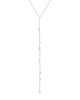 REBECCA MINKOFF FLOATING SIMULATED PEARL LARIAT NECKLACE, 18" - GOLD New REBECCA MINKOFF FLOATING SIMULATED PEARL LARIAT NECKLACE, 18" - GOLD New