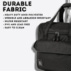J WORLD DONNA 34.5L ROLLING DUFFEL BAG - BLACK New J WORLD DONNA 34.5L ROLLING DUFFEL BAG - BLACK New