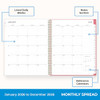 Blue Sky 2026 Weekly and Monthly Planner Calendar, Flexible Cover, 140195-26 Blue Sky 2026 Weekly and Monthly Planner Calendar, Flexible Cover, 140195-26