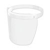 DEFLECTO DISPOSABLE FACE SHIELD, 13 X 10, CLEAR, 100 UNITS/CARTON (PFMD100F) New DEFLECTO DISPOSABLE FACE SHIELD, 13 X 10, CLEAR, 100 UNITS/CARTON (PFMD100F) New