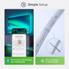 NANOLEAF ESSENTIALS MATTER BLUETOOTH LIGHTBULB (2PK) & LIGHTSTRIP 80" SMARTER NANOLEAF ESSENTIALS MATTER BLUETOOTH LIGHTBULB (2PK) & LIGHTSTRIP 80" SMARTER