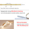 TOPAI 24V COB LED Strips Lights Natural White 32.8ft/10M Super Bright 4000K