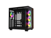 Thermaltake View 380 XL WS ARGB; Mid Tower Chassis; Side Wood Trim; 4x120mm ARGB