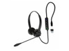 Adesso Xtream P4T-TAA Push to Talk Headset with microphone, Volume +/-,