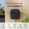 BLINK OUTDOOR 4 WIRELESS SMART SECURITY CAMERA TWO-YEAR 3 CAMERA SYSTEM -BLACK
