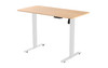 UNCAGED ERGONOMICS RISE UP ESSENTIAL ELECTRIC STANDING DESK ADJUSTABLE - WHITE UNCAGED ERGONOMICS RISE UP ESSENTIAL ELECTRIC STANDING DESK ADJUSTABLE - WHITE