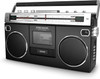 ION Street Rocker Portable 80's Retro-Style Stereo Boombox with High Bass
