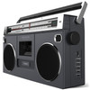 ION Street Rocker Portable 80's Retro-Style Stereo Boombox with High Bass