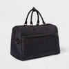 OPEN STORY SIGNATURE WEEKENDER BAG - BLACK