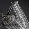 Aquadance Oil Rubbed Bronze 7" Premium High Pressure 3-Way Shower 4328-ORB
