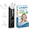 LOTETY EUSTACHIAN TUBE UNCLOGGER EAR PRESSURE RELIEF DEVICE FOR FLYING - BLACK