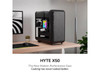 HYTE X50 Modern Performance ATX Mid-Tower PC Gaming Case - Pitch Black