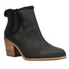 10016857 TOMS WOMENS EVERLY PULL ON ANKLE BOOTS - SIZE: WOMEN 9 - BLACK