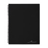OFFICE DEPOT BRAND WIREBOUND BUSINESS NOTEBOOK 7-1/4" X 9-1/2" 80 SHEETS BLACK New