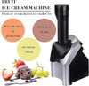 YHNNH ICE CREAM MAKER, PARTY DESSERT MAKING MACHINE, FROZEN DESSERT - BLACK