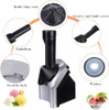 YHNNH ICE CREAM MAKER, PARTY DESSERT MAKING MACHINE, FROZEN DESSERT - BLACK