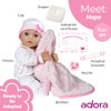 ADORA Baby Doll Accessories Pink Matching 9-Piece - HOPE New