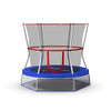 SKYWALKER TRAMPOLINES MINI TRAMPOLINE WITH ENCLOSURE NET - BLUE