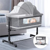 Ixdregan 3-IN-1 BABY BASSINET - Grey