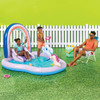 SUN SQUAD PLAY CENTER UPDATE 34 GAL NOVELTY KIDDIE POOL RAINBOW - MULTI
