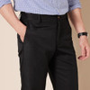 AMAZON ESSENTIALS MEN'S SLIM-FIT FLAT-FRONT DRESS PANT - SIZE: 31W X 34L - BLACK New