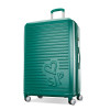 SARAH JESSICA PARKER SIGNATURE HARDSIDE LARGE CHECKED SUITCASE - EMERALD