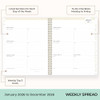 Blue Sky Day Designer 2026 Weekly Monthly Planner Calendar, 8.5"x11" New