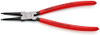 KNIPEX Internal Snap Ring Pliers-Forged Tips 4411J3 - RED/SILVER