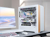SAMA Z60 White Genuine Walnut Wood PC Case, ATX Mid Tower, Pre-Installed 4x