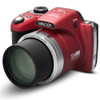 MINOLTA PRO SHOT 16MP HD CAMERA 53X OPTICAL ZOOM 1080P FULL HD VIDEO - RED