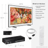 SAMSUNG 65" CLASS THE FRAME QLED 4K LS03DD - BLACK