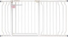 BALANCEFROM EASY WALK-THRU SAFETY GATE FOR DOORWAYS AND STAIRWAYS SIZES - WHITE