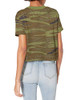 HANES ALTERNATIVE CROPPED T-SHIRT CAMO 2XL - SIZE: WOMEN 2XL - CAMO