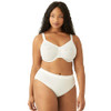 857210 WACOAL WOMEN'S VISUAL EFFECTS MINIMIZER BRA WHITE SIZE 38DD